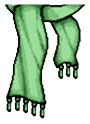 Green Scarf
